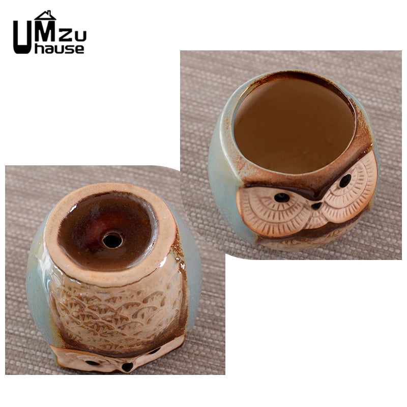 Mini Owl Flower Pot