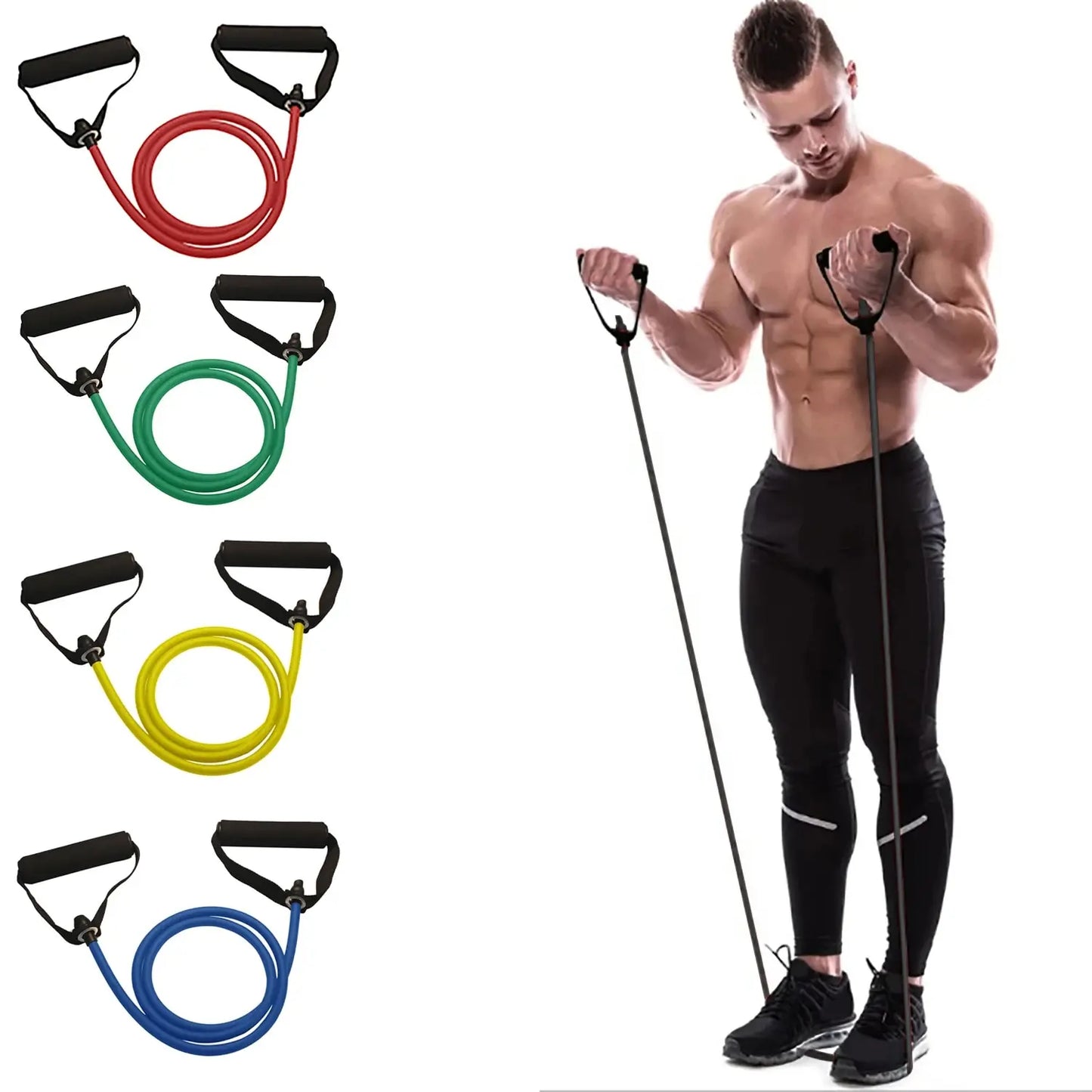 Multi Weight Resistance Bands