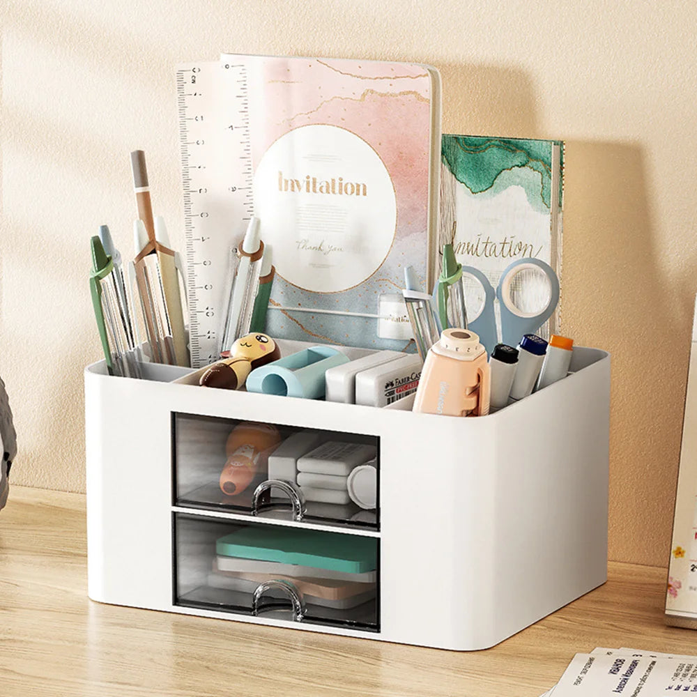 Multi Functional Desk Storage Box