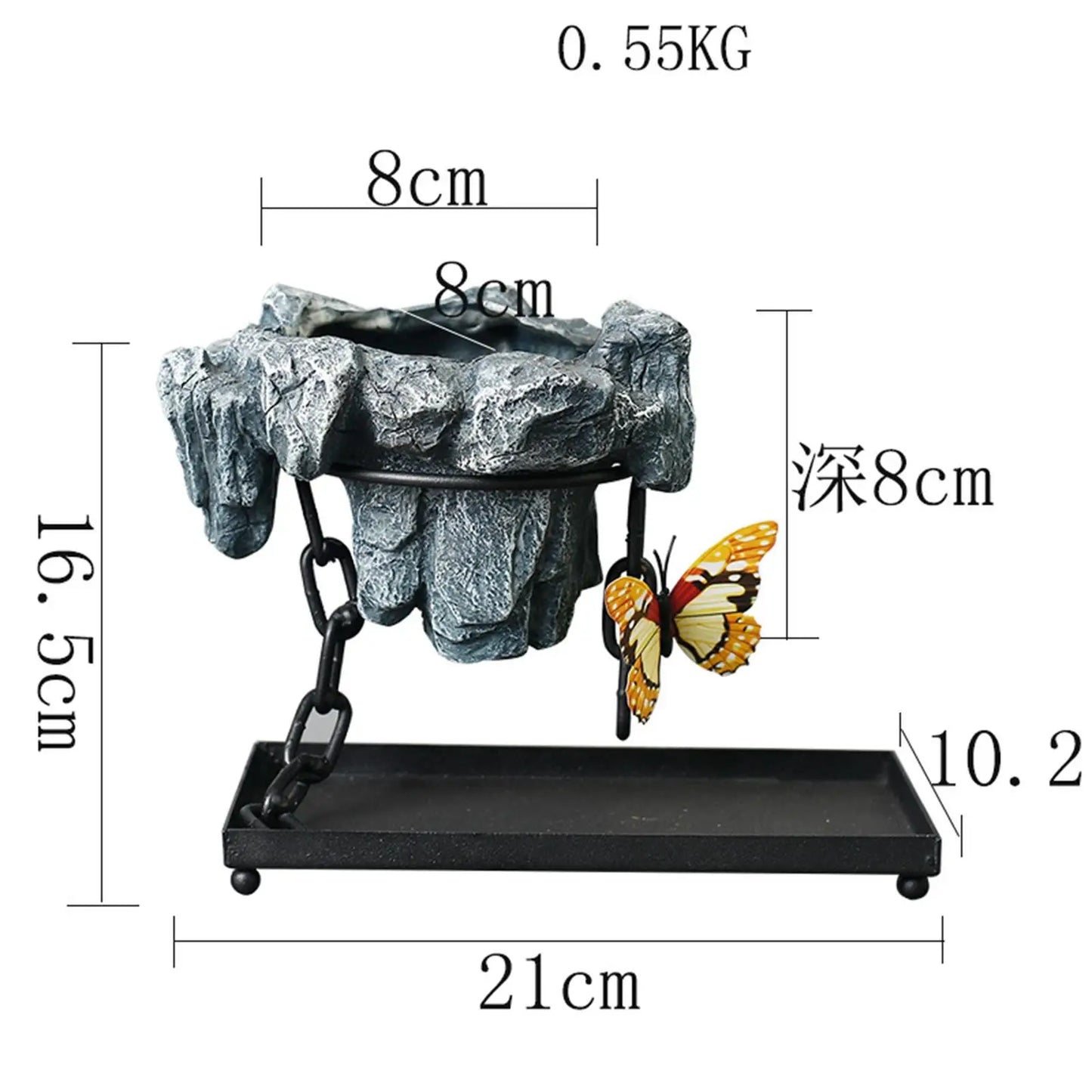 Levitating Bonsai Pot Desktop Flower Pot