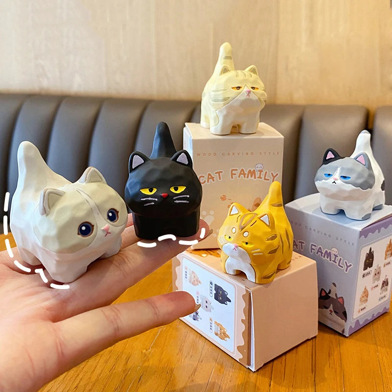 Cat Resin Model - Handmade