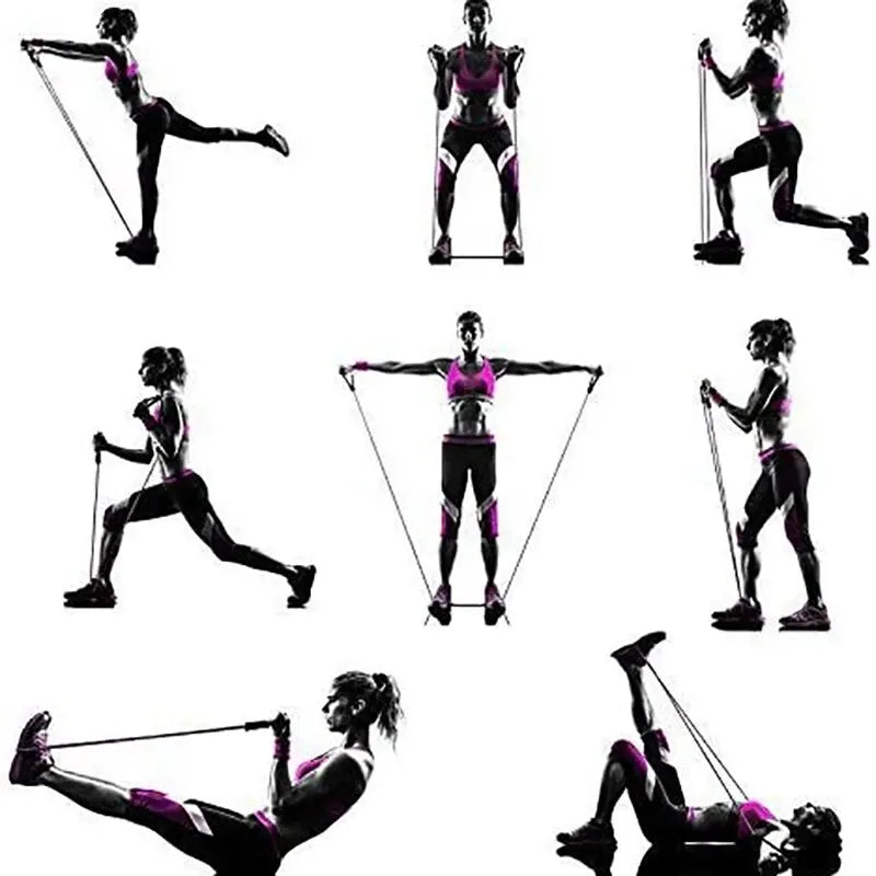 Multi Weight Resistance Bands